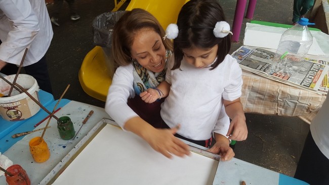 Anaokulu Öğrencileri Ebru Sanatıyla Tanıştı!