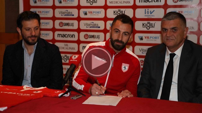 Abdulkadir Resmen Samsunspor’da! - VİDEOLU