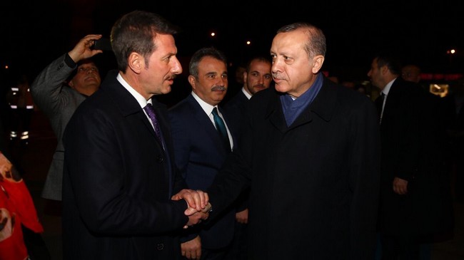 Başkan Tok’tan Erdoğan’a Hoş Geldin Mesajı!