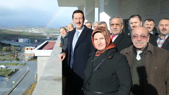 İlkadımlı Muhtarlardan Başkan Tok’a Tebrik!