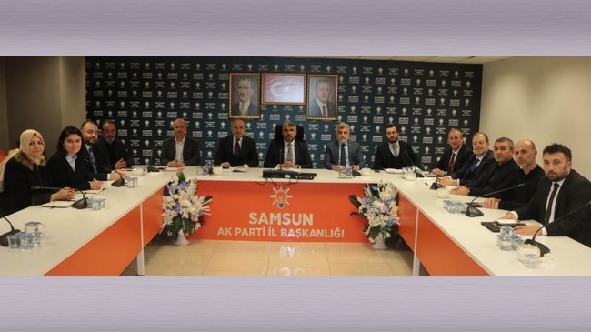 Samsun AK Parti’de Başkan Ersan Aksu’nun A Takımı Belli Oldu!