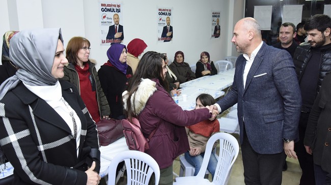 Başkan Togar’a İstiklal Mahallesi’nde Coşkulu Karşılama!