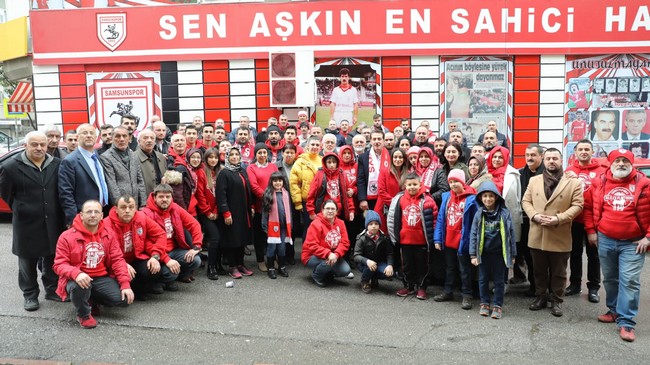 Başkan Tok Maç Öncesi Samsunsporlu Aileler Platformu İle Kucaklaştı!