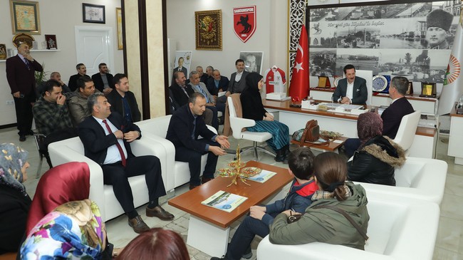 Bayburtlulardan Başkan Tok’a Destek Ziyareti!