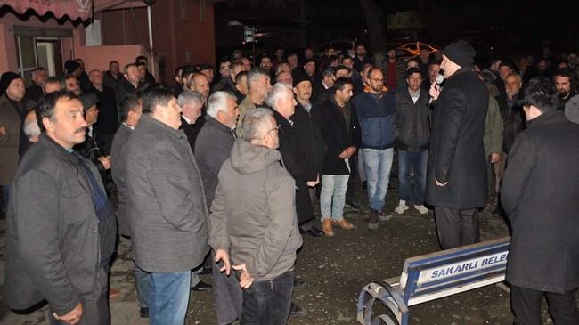 Erhan Usta Terme’de Destek İstedi!