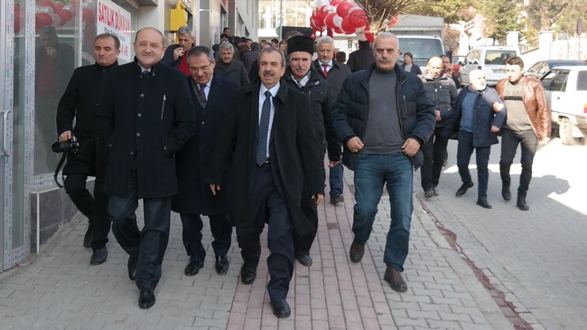 Hayati Tekin Seçim Çalışmalarını Havza'da Sürdürdü!