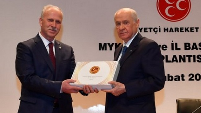 Bahçeli’den Karapıçak’a 50’inci Yıl Hediyesi!