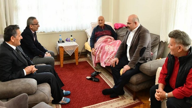 Vali Kaymak’tan 65 Torunlu Seyfettin Has'a Ziyaret!