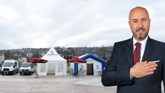 Tekkeköy Belediyesi Vatandaşların Acı Gününde Yanında!