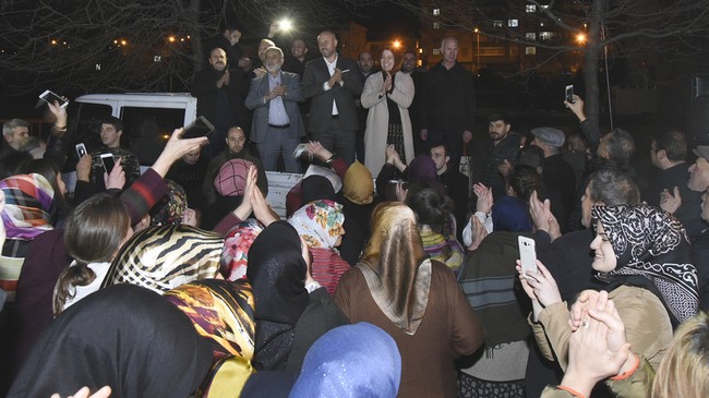 Tekkeköy Çay Mahallesi’nde Hasan Togar Sevgisi!