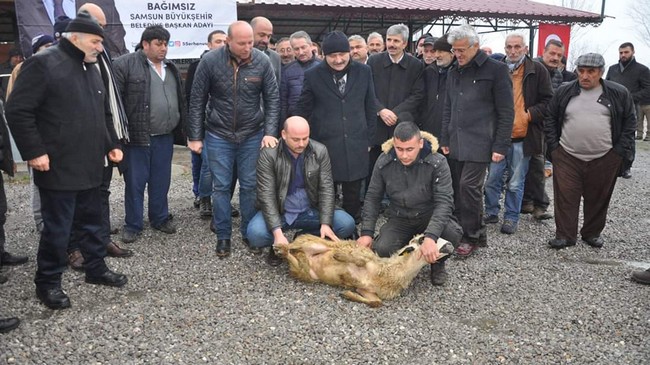 Usta'ya Atakum'da Kurban Kesildi!