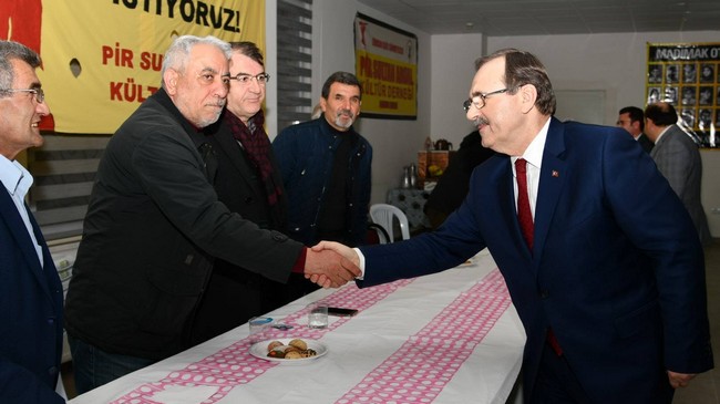 Başkan Zihni Şahin’den Pir Sultan'da 'Kardeşlik' Mesajları!