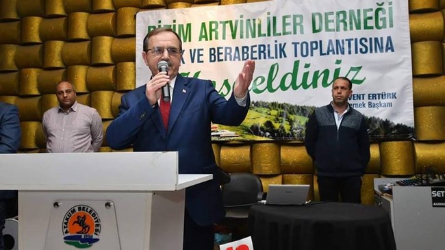 Başkan Zihni Şahin'e Artvinlilerden Tam Destek!