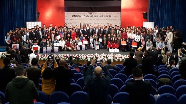 Dahi Beyinler Ödüllerini Samsun’da Aldı!