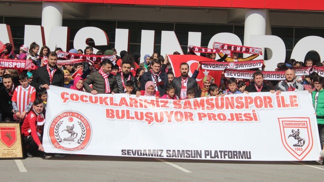 Salıpazarlı Çocuklar Samsunspor İle Buluştu!