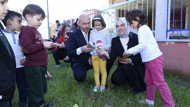 Tekkeköy’de Çiçekler Sevgisiyle Büyüyecek!