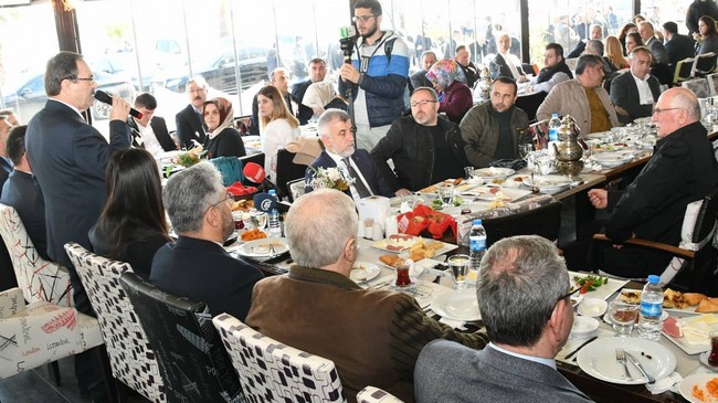 Zihni Şahin, Samsunlu İş İnsanlarıyla Buluştu!