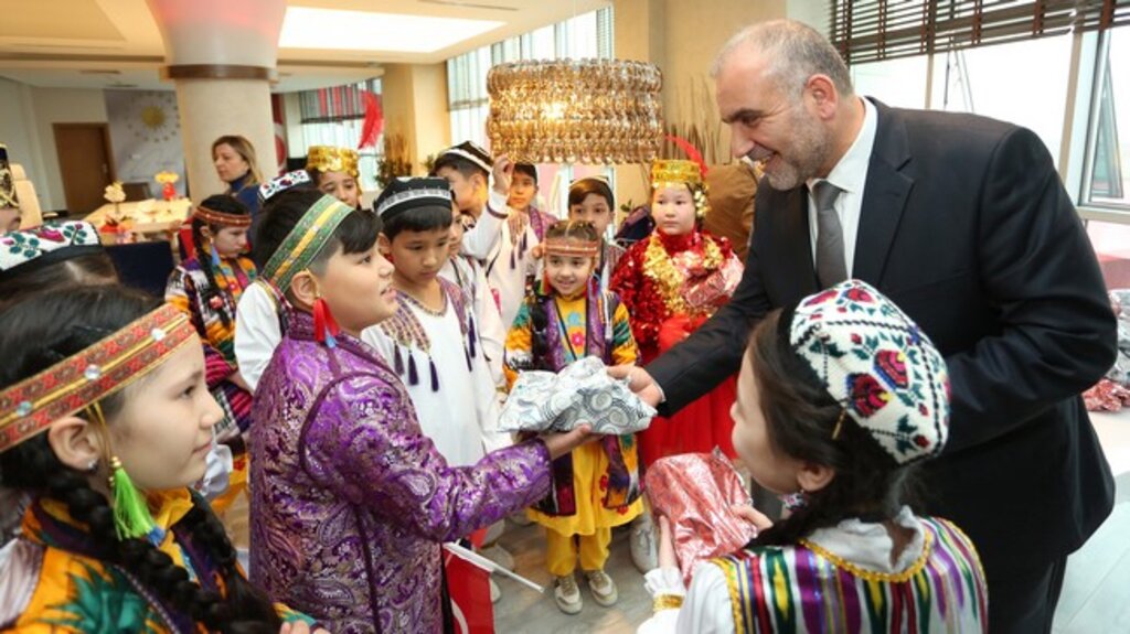 Başkan Sandıkçı'ya Özbek Misafir!