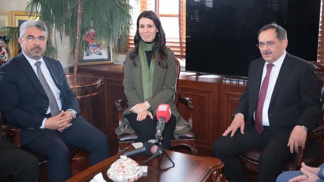 Çiğdem Karaaslan'dan Başkan Demir'e Tebrik Ziyaret!