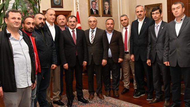 Samsunlu Vatandaşlardan Başkan Demir'e Ziyaretçi Akını!