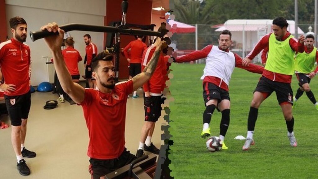 Samsunspor Günü Çift Antrenmanla Tamamladı!
