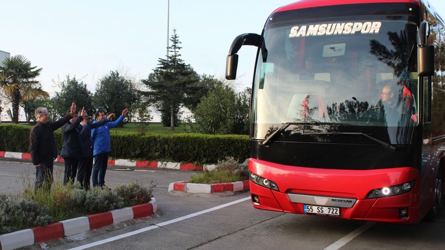 Samsunspor’un Manisa Yolculuğu Başladı!