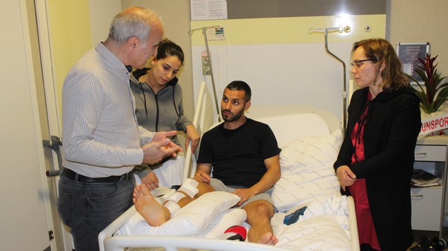 Uşaksporlu Semih Beyaz Taburcu Oldu!