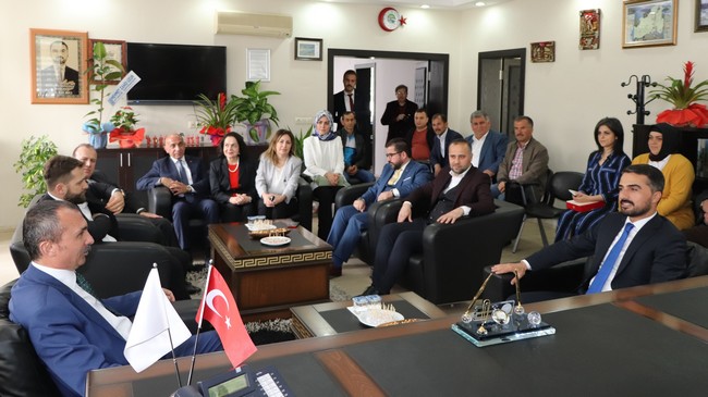 Başkan Kalaycı’ya Ziyaretçi Akını!