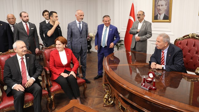 Demirtaş, Kılıçdaroğlu ve Akşener'i Ağırladı!