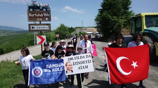 Kurtuluş Yolundan Samsun’dan Havza'ya Gittiler!