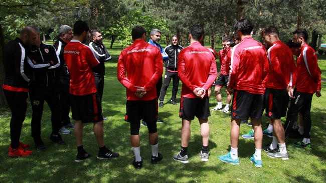 Samsunspor’dan Bahçe Antrenmanı!