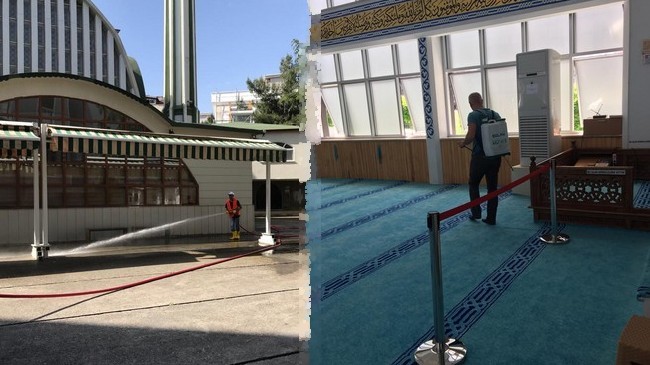 Atakum'da Camiler Güzel Kokacak!