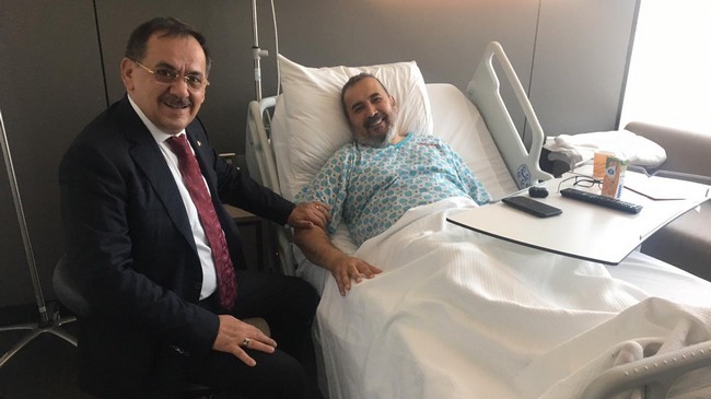 Başkan Demir, İsmail Uyanık’ı Ziyaret Etti!