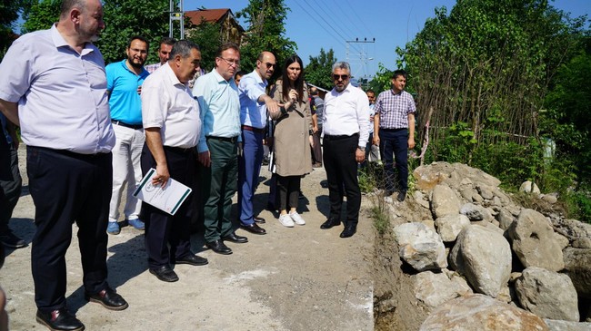 Karaaslan, Terme’de Yetkililerden Bilgi Aldı!