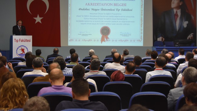 OMÜ Tıp Fakültesi Akademik Kurul Toplantısı Yapıldı!