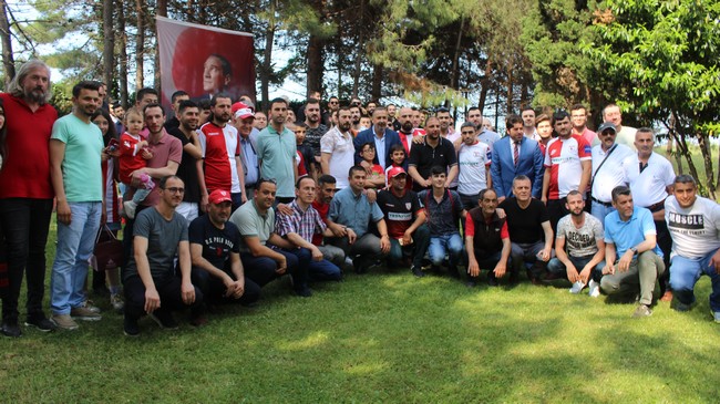 Samsunspor Camiası Nuri Asan’da Bayramlaştı! - VİDEOLU