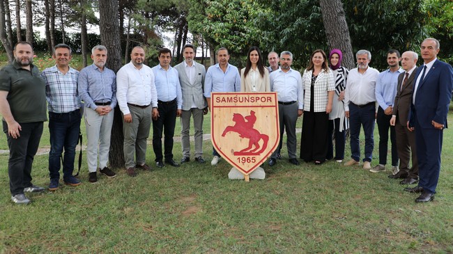 Çiğdem Karaaslan’dan Samsunspor’a Ziyaret!