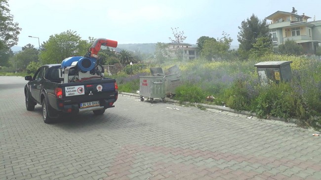 Samsun Büyükşehir Haşerelere Savaş Açtı!
