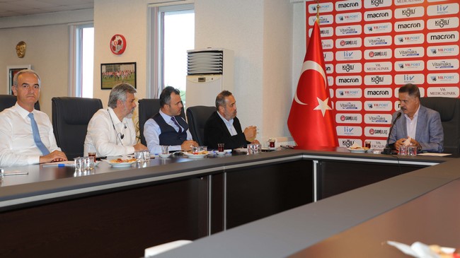 Başkan Deveci’den Samsunspor’a Destek Sözü!