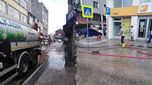 İlkadım Belediyesi Termeye Yardım Elini Uzattı!