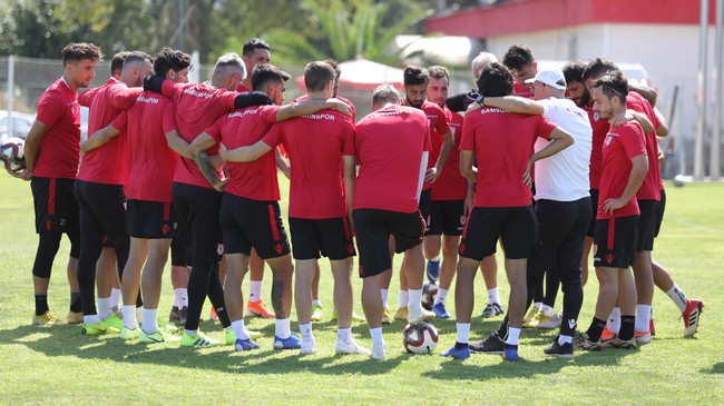 Samsunspor'dan Önce Antrenman Sonra Yolculuk!