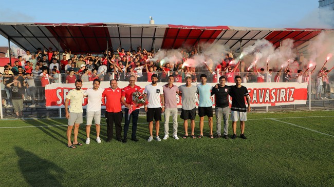 Samsunspor, Taraftarı İle Omuz Omuza!
