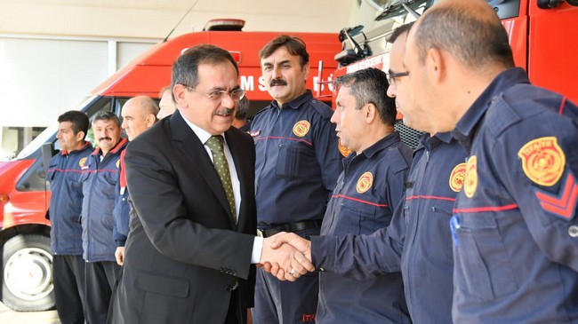 Başkan Demir'den Samsun İtfaiye’sine Övgü!
