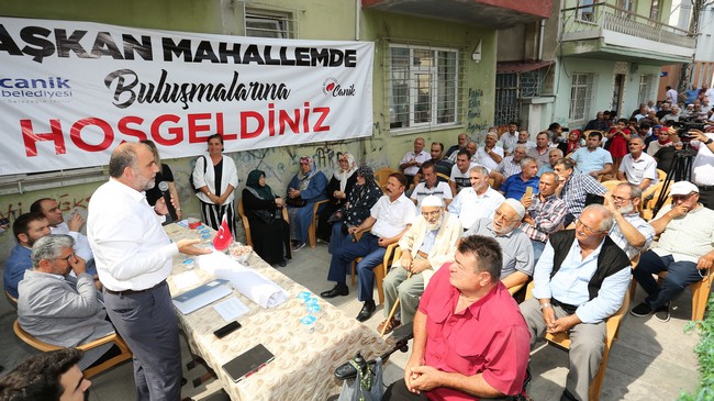 Canik'te Mahalle Buluşmaları Başladı!