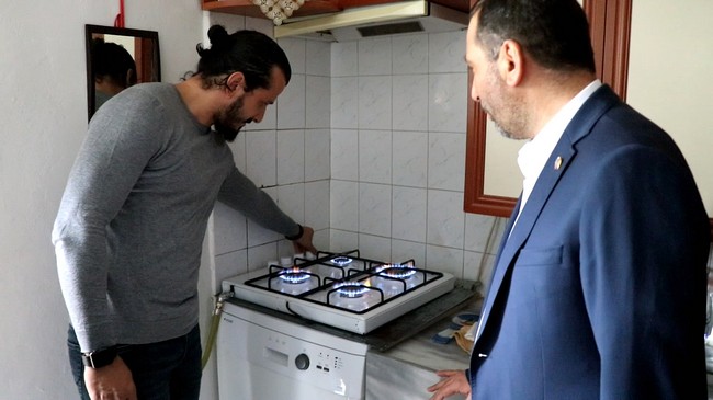 Kavak Doğalgaza Kavuştu!