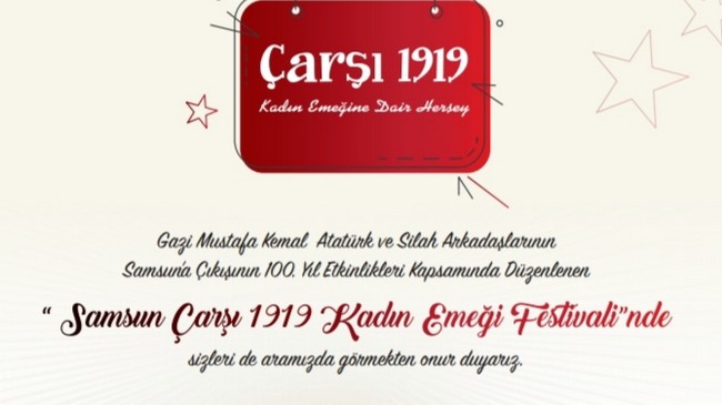 Samsun Çarşı 1919’dan Festivale Davet!