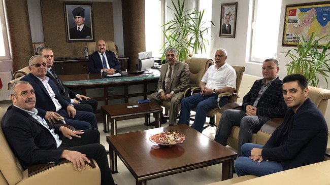 Tekkeköy Kent Konseyinden Önemli Ziyaretler!