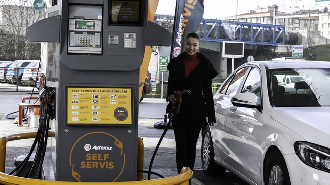 Akaryakıtta ‘Self Servis' Sevildi!