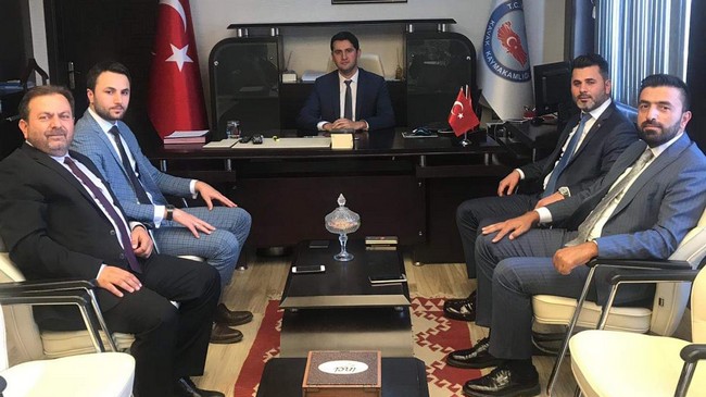 Sevdamız Samsun'dan Kavak Kaymakamına Ziyaret!