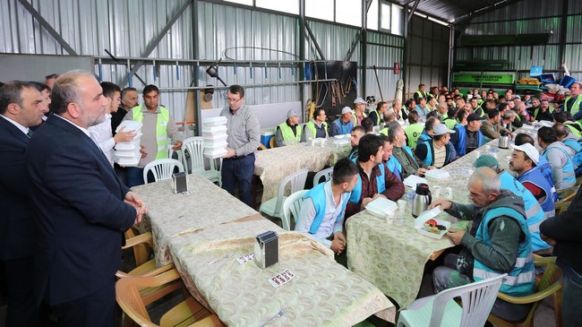 Başkan Sandıkçı’dan Şantiye Ziyareti!